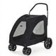 thumbnail image 2 of Cochecito para perros mediano, cochecito plegable para perros, cochecito completo para mascotas, cochecito para perros, los mejores materiales, 2 of 5