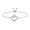 10K White Gold, variant on FINE JEWELRY 925 Sterling Silver Round Shape Lab Grown Diamond Heart Bolo Bracelet (1/10 cttw, D-F Color, VS1 Clarity) 9 inch