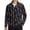 Black Golf Skull, variant on Golf Sightseeing Vehicle Leopard Print Long Sleeve Golf Shirt for Men Zip Up Tennis T-Shirts Lightweight Quick Dry Tops Polo Shirts Outfits Golf Clothes with Collar for Gym Workout, S