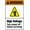 Warning Sign 3, variant on Highly Visible No Hot Ashes Disposal Tin Sign - 8"x12", Vintage Metal Decor for Home, Farm, Bar, Coffee Shop, Club