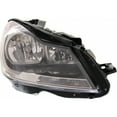 thumbnail image 3 of CarLights360: For Mercedes-Benz C250 Headlight 2012 2013 2014 2015 Pair Driver and Passenger Side Black Housing DOT Certified For MB2502186 | MB2503186, 3 of 4
