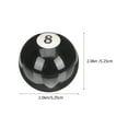 thumbnail image 4 of #8 Billiard Ball, Black, 4 of 5