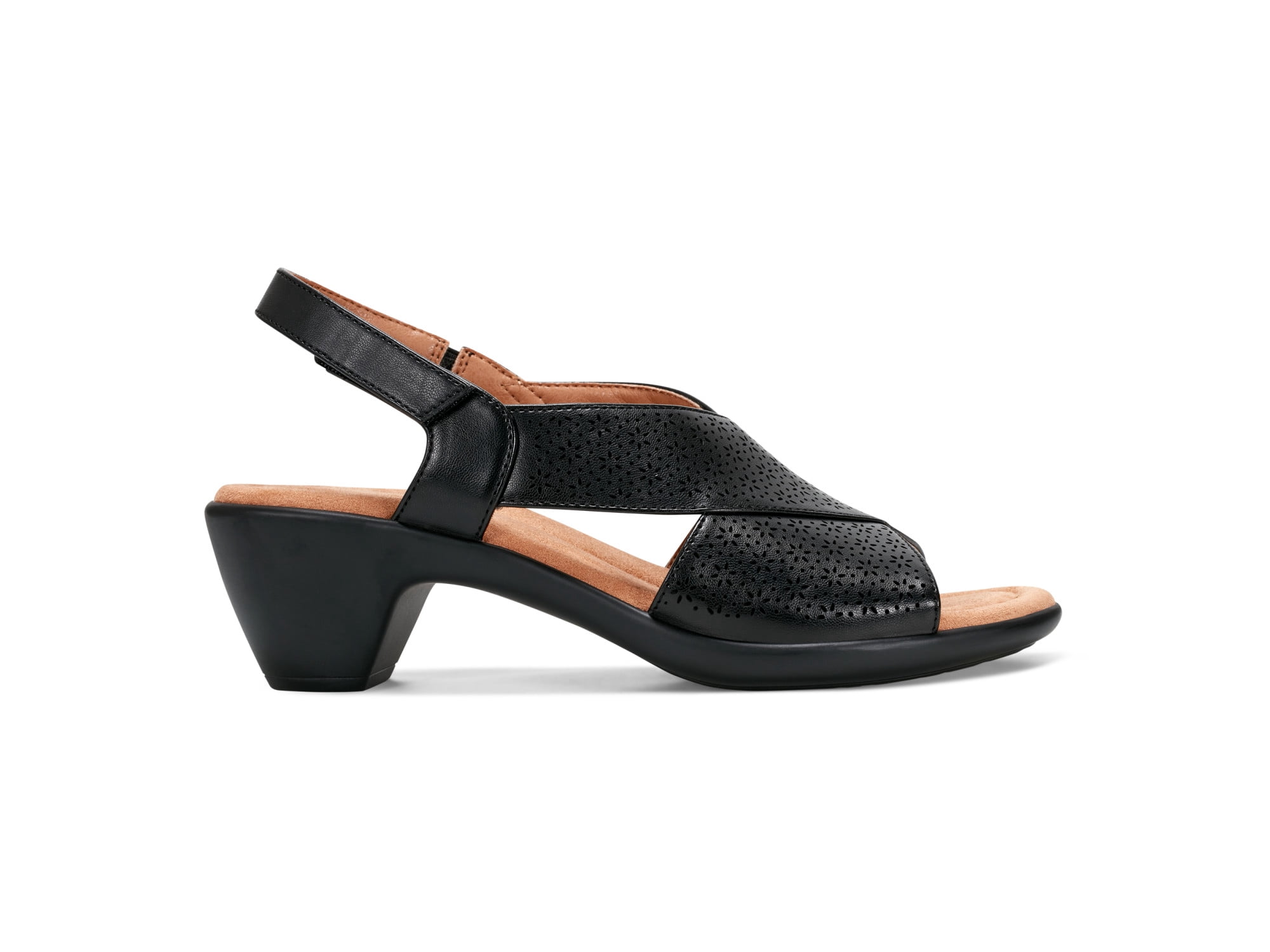 Easy Spirit Women's Cecee Heeled Sandal, Wide Width Available