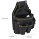 thumbnail image 5 of Bolsa Para Herramientas de Jardinería, Impermable, Tela Oxford, Riñonera para Electricectista, Delantal para Carpineros, Carpinteros, Electricistas, Fácil de Limpiar, 5 of 7