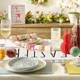 thumbnail image 4 of Suncoda Flax Tables Runner, Easter Day Table Runner Super Soft Tablecloth for Catering Wedding Kitchen Party Holiday Picnic Home Decor 13X72 Inch Long Romantic Heart Art Texture, 4 of 6