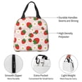 thumbnail image 4 of Easygdp Strawberry Floral Bolsa Térmica Premium - Tela Oxford Impermeable, Gran Capacidad, Bolsillo Frontal, Unisex para Trabajo, Escuela, Actividades al Aire Libre y Picnics, 4 of 8