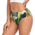 thumbnail image 2 of Balery Tropical Floral Jungle Ropa Interior de Algodón para Mujer con Dibujo – Braguitas Cómodas y Elásticas, Estilo Clásico-Small, 2 of 6