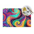 art painting Dining mat, washable, heatresistant, indoor/outdoor