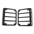 thumbnail image 3 of Rear Light Cover, Easy To Install Wear Resistant Taillight Protector, Durable Taillight Cover, Fits For  JK 2007-2017 Tail Lamp Black, 3 of 8