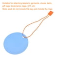 thumbnail image 5 of Unique Bargains Hang Tag String Snap Lock Price Tag Fastener Ties orange 7 inch 1000pcs, 5 of 5