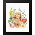 thumbnail image 2 of Urban, Mary 15x18 Black Modern Framed Museum Art Print Titled - Sunny Bunny I FB, 2 of 5