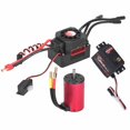 thumbnail image 3 of Motor SURPASSHOBBY 3660 3500KV con carcasa de refrigeración 80A ESC 9KG Servo de metal 25T brazo oscilante, 3 of 10