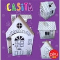 thumbnail image 6 of Piku Cardboard Playhouse for Kids to Color, 6 of 7