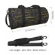 thumbnail image 2 of Balery Retro Excavator Bolsa de Gimnasio para Mujeres y Hombres, Bolsa de Viaje Impermeable, Bolsa de Fin de Semana con Compartimento para Zapatos y Bolsillo Húmedo, 2 of 6