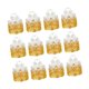 thumbnail image 5 of 12 piezas de cajas de almacenamiento de dulces Cajas de embalaje Jares Accesorios Favores de boda contenedores de bocadillos para eventos Suministros Oro y cisne, 5 of 8