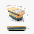 thumbnail image 5 of Collapsible Dog Food Storage Container, 12 LB Pet Food Container with Lids, Airtight Cat Food Containers, Foldable Kitchen Rice Storage for Pet Food, Cereal, 5 of 9