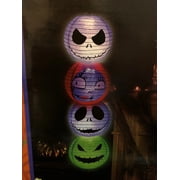 Dis NBC Nightmare Before Christmas LED Outdoor Hanging Lantern, Light Up (4 Count)