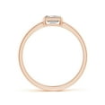 thumbnail image 2 of ANGARA Natural Emerald-Cut Diamond Solitaire Ring in 14K Rose Gold for Women (Size-5x3mm| Color-I-J| Clarity-I1-I2) | April Birthstone, Anniversary, Jewelry Gift for Women | Natural Diamond Ring, 2 of 9