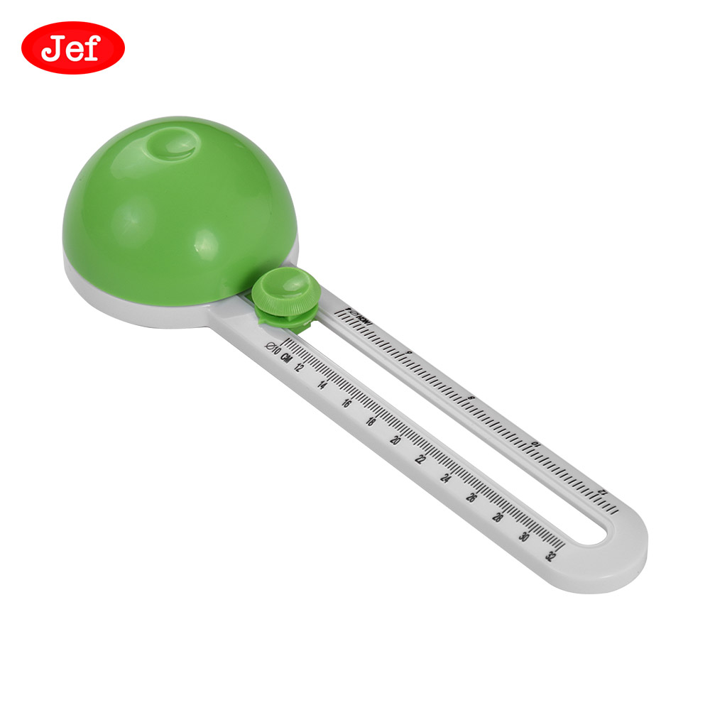 Jef Rotary Circle Cutter Mini Portable Paper Trimmer Adjustable Circle