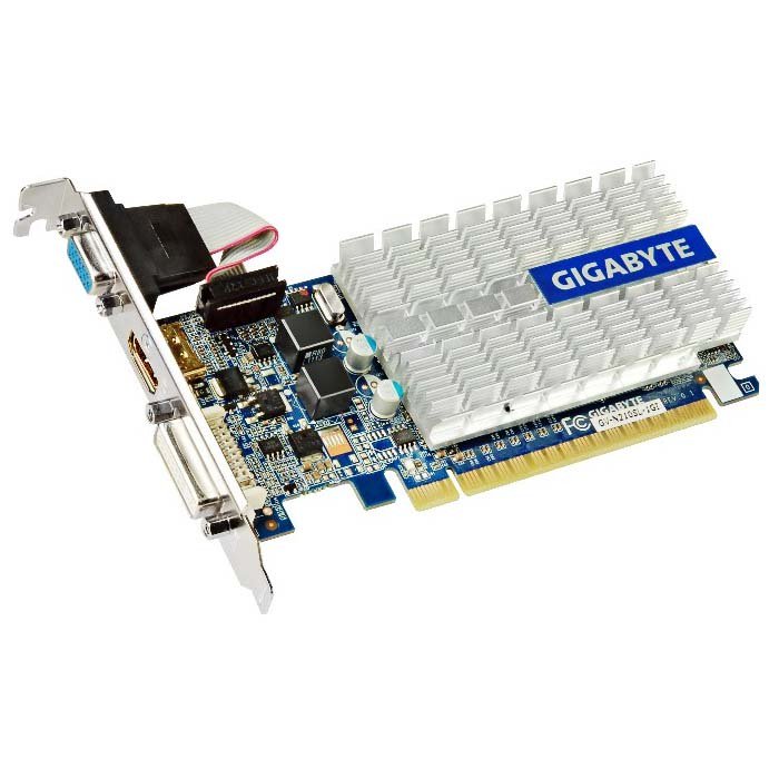 Gigabyte NVIDIA GeForce 210 Graphic Card, 1 GB DDR3 SDRAM