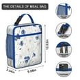 thumbnail image 2 of Daisy Flower Insulated Lunch Box for Women Men Teens, Reusable Lunch Tote for Daily Use in Office or School, 2 of 6