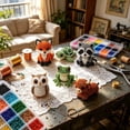thumbnail image 4 of 3D Beaded Animal Diy Kit, Easy Diy Beading Embroidery Kit With 4 Cute Designs, 3D Animal Beadwork Kit For Beginners & Craft Enthusiasts, With Instructions,6Pc, 4 of 9
