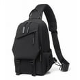 thumbnail image 5 of Fashion, Simplicity Casual Messenger Bag Trendy Business Men's Chest Bag Travel Commuting Office Cordon, 5 of 7