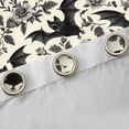 thumbnail image 4 of Castle Fairy Animal Bats Black Out Curtains,Floral Rose Curtains Pack of 2 (42x63 Each), 4 of 6