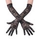 thumbnail image 1 of Guantes largos de encaje XCF para fiesta de Halloween negro, 1 of 4