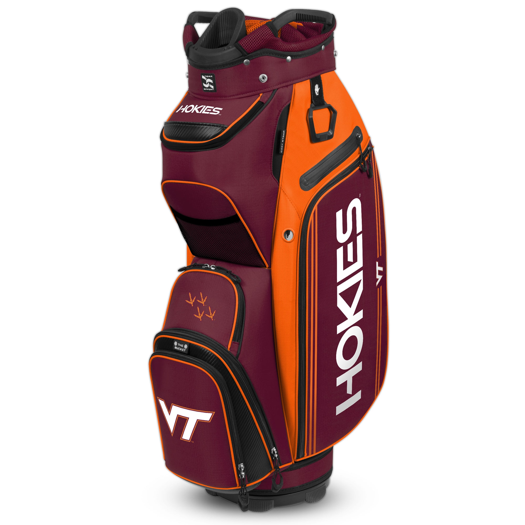 WinCraft Virginia Tech Hokies Bucket III Cooler Cart Golf Bag