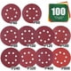 thumbnail image 1 of Discos de lijado con velcro Papel de lija 100, 125 mm Discos de lijado Surtidos 40 60 80 100 120 180 240 320 400 800 Grano Discos de lijado Papel abrasivo Lijadora orbital para madera Metal Vidrio, 1 of 5