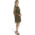 thumbnail image 3 of Falling Flowers Women's Bell Sleeve Float Dress, Sizes XS-XL, 3 of 6