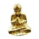 thumbnail image 4 of Mini estatua de Buda Tathagata de latón, decoración de mesa, recuerdo, mascota de té en miniatura 24x29 cm dorado, 4 of 9
