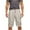 Gray, variant on BXINGOHAI Mens Cargo Shorts with Pockets Casual Long Blew Knee Capri 3/4 Pant Work Fishing Hiking Long Shorts Gray,XL