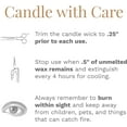 thumbnail image 6 of Candle-lite Scented Candles, Island Coconut Mahogany Fragrance, One 18 oz. Single-Wick Aromatherapy Candle with 110 Hours of Burn Time, White Color, 6 of 7