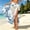 Dresses-83Blue, variant on Skirts for Women Wrap Sarong Skirt Tie Waist High Slit Sheer Floral Beach Cover Up for Swimwear Vacation Resort Cruise Pareo Skirt Blue Free Size