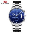 thumbnail image 1 of De pulsera Ocio Moda Cristal Hombres Reloj de cuarzo, 1 of 8