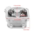 thumbnail image 3 of Conjunto de culata de motor de 47mm para GY6 72cc 80cc 4 tiempos 139QMB/139QMA, 3 of 10