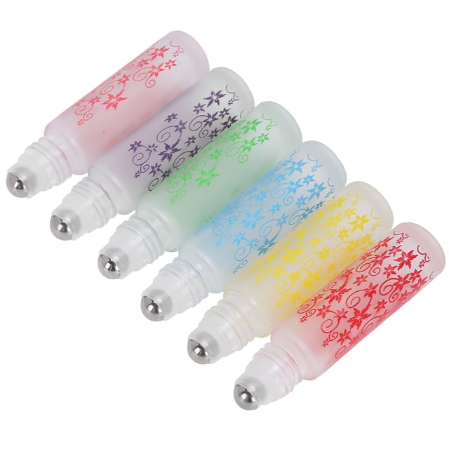 Botellas De Perfume, Botellas Enrollables De 10 Ml, 6 Piezas De Espesor Vacías Para Aceite De Aromaterapia Para Salón De Perfume