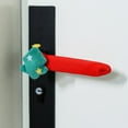 thumbnail image 3 of Christmas Themed Door Handle Cover Santa Decoration Efficient Plush Materials Pet Friendly Home Party Accessory, 3 of 8
