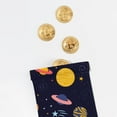 thumbnail image 6 of XMXT PU Leather Coin Purse for Women Men, Colorful Space Planet Mini Change Wallet Coin Pocket for Credit Card ID Key Storage Bags, 6 of 9