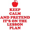 thumbnail image 2 of CafePress - Keep Calm Teachers -  Round Wood Ornament 4", 2 of 2