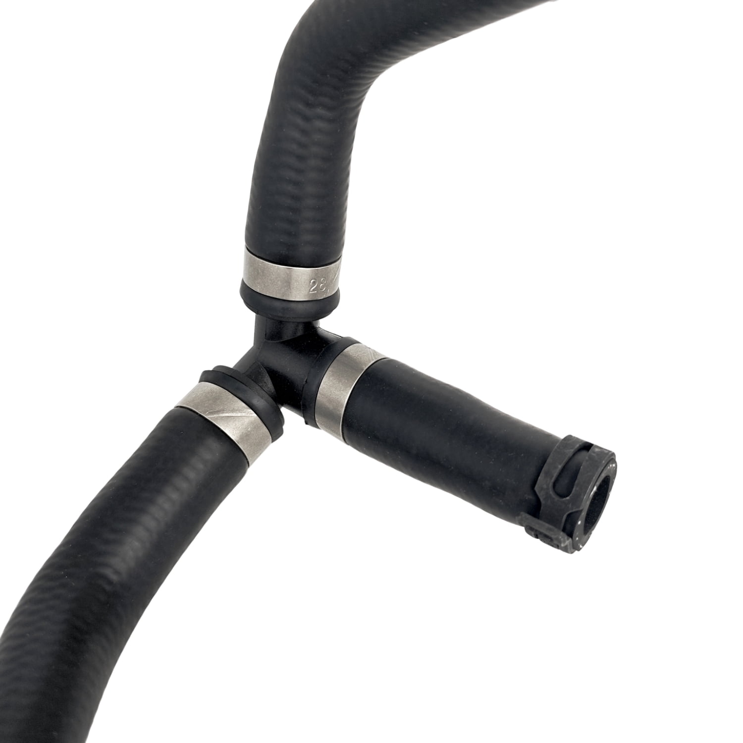 DG9Z-18472-V Engine Coolant Overflow Hose Compatible with Ford Fusion Energi SE S Titanium Compatible with Lincoln MKZ 2013-2016 Base Label Hybrid 2.0L L4 Electric Gas Heater Water DG9Z18472V