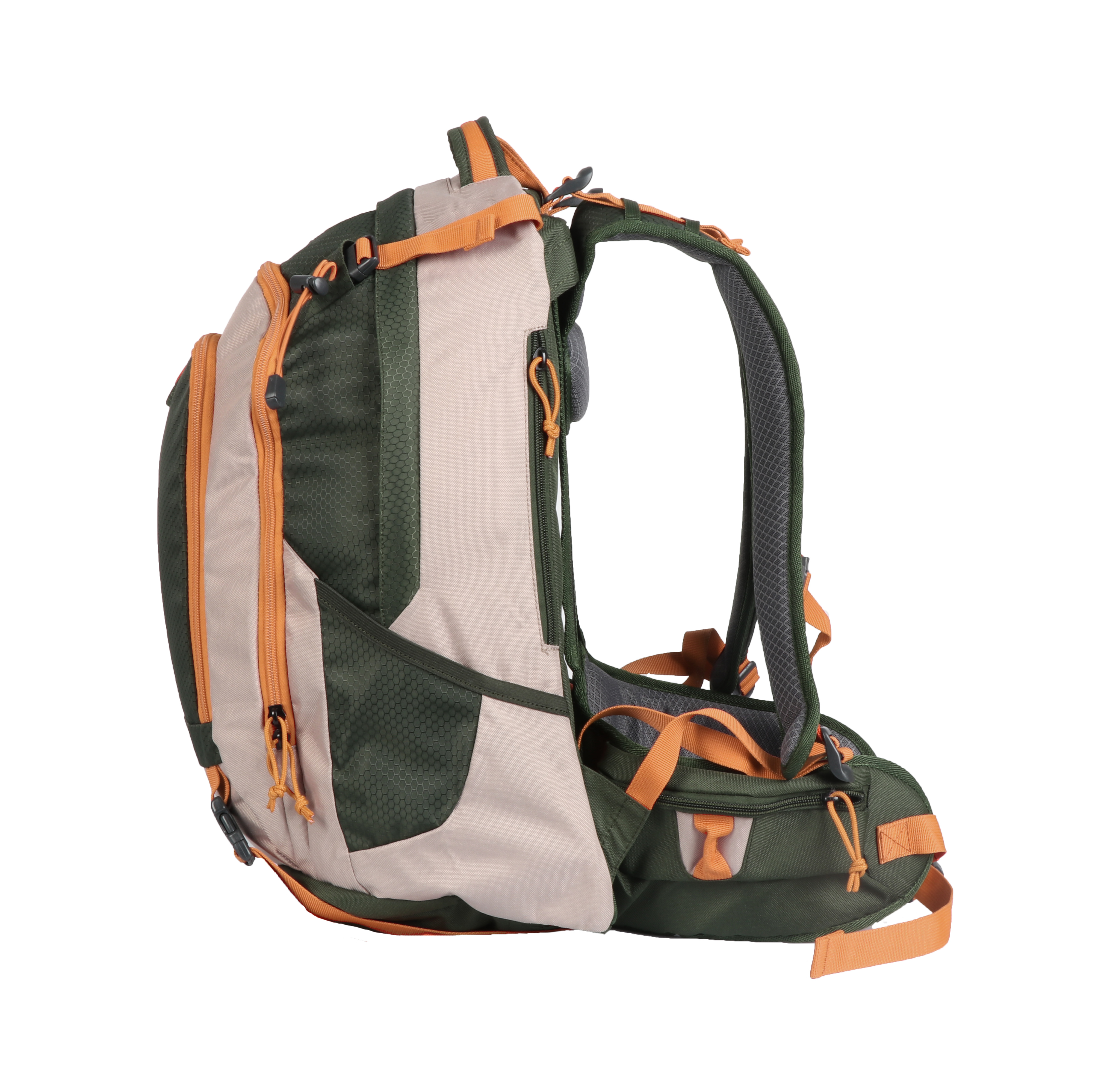 Ozark Trail 36 Liter Backpacking and Hiking Backpack, Adult, Unisex, Green Ripstop - image 2 of 16