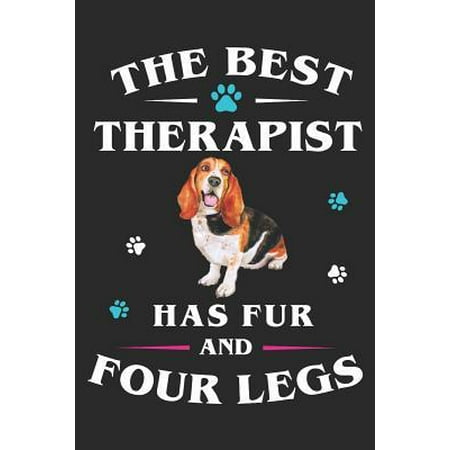The Best Therapist Has Fur and Four Legs : Australian Shepherd Dog Breed Journal Lined Blank