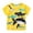 Yellow, variant on AWZXDE Toddler Boys Short Sleeve Shirts Ocean Animal Graphic Tee Casual Summer Tops For Baby Kids 2026 Yellow