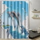 thumbnail image 3 of Cortina de baño Bling Bling 180x180 cm Impermeable Estilo europeo, 3 of 7