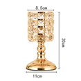 thumbnail image 1 of Candelabros De Candelita De Cristal, Candelabros De Cristal De Metal, Mesa De Boda, Centro De Mesa, Jarrón, Fiesta, Decoración Del Hogar Advancent HA022637-00, 1 of 7