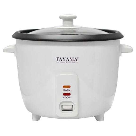 Tayama RC-8  Rice Cooker with Steam Tray 8 Cup