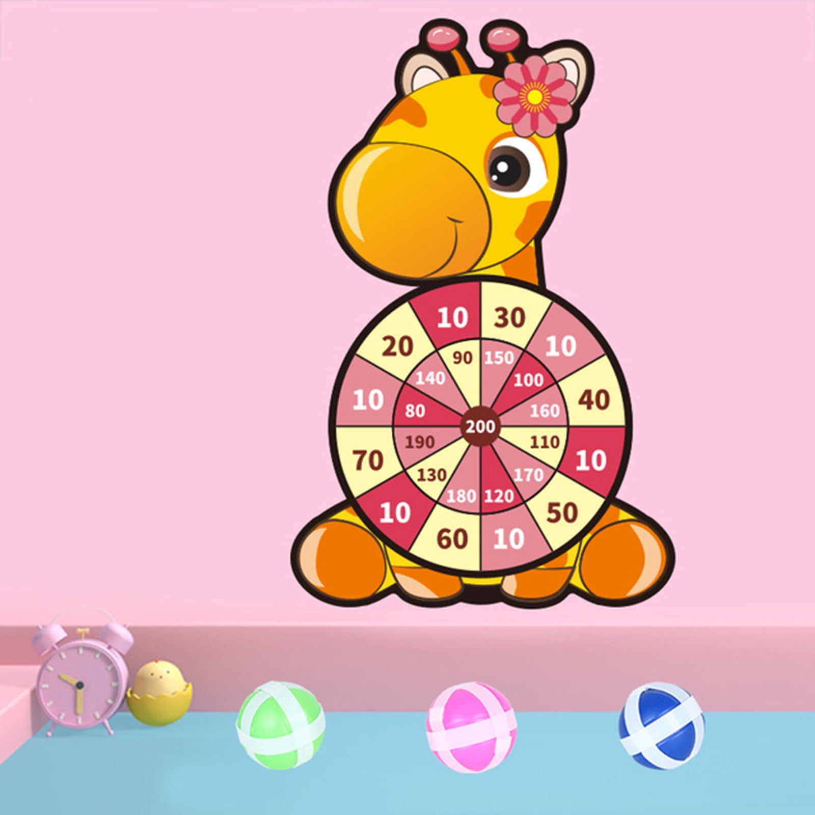 Buy Yaman Cartoon Dart Board Games for Kids Board Games Kit with 3